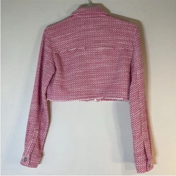 Blogger’s Favorite Zara Tweed Weave Textured Crop Jacket. Small. NWT. - Picture 15 of 15